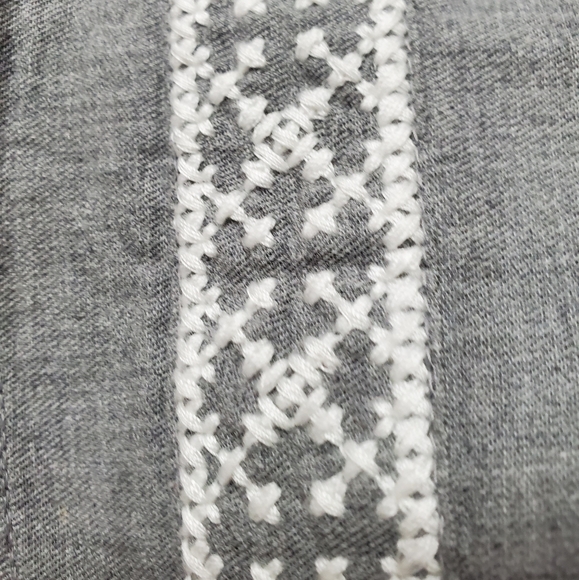 Muji Shift Dress with Embroidery - NWOT - Picture 4 of 5